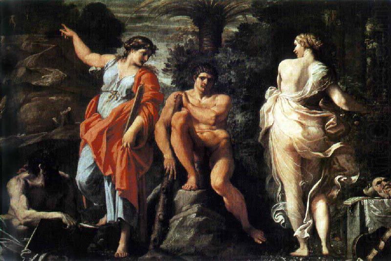 Choice of Hercules, Annibale Carracci